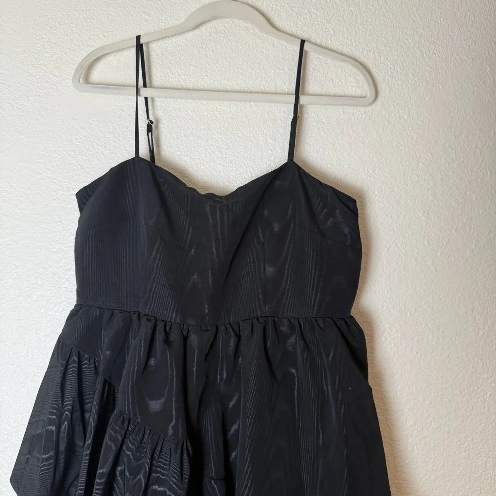 New Kate Spade x Target Tiered Ruffle Midi Tank Top Dress Size S/M Black - Picture 14 of 16